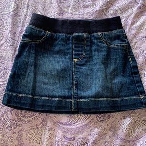 Denim skirt